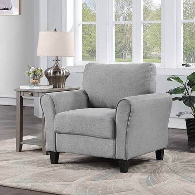 3 stukken sofa set, Smoky Gray stof